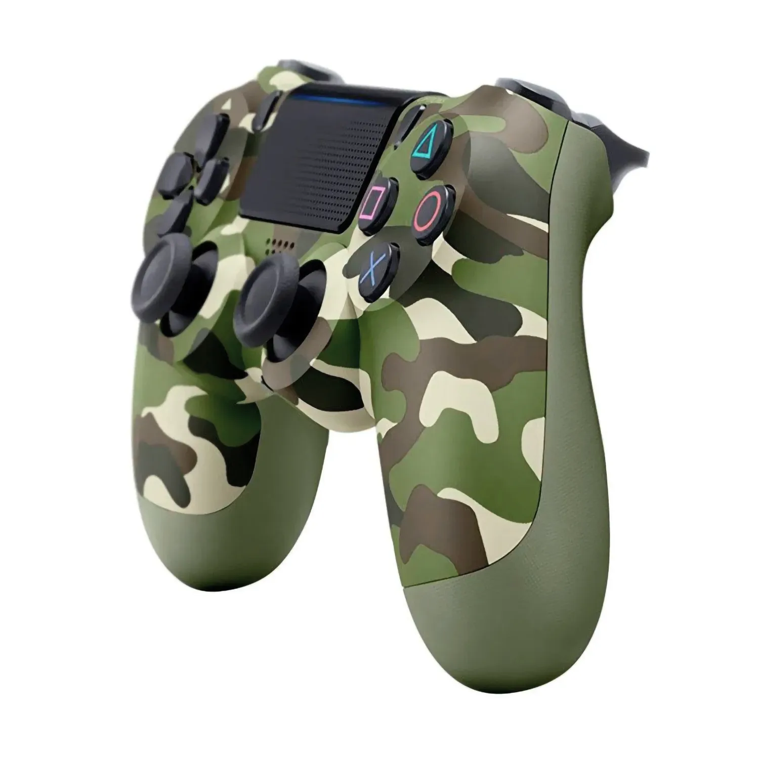 Control AAA PS4 con DualShock 4 J&R Camuflaje Verde Selva