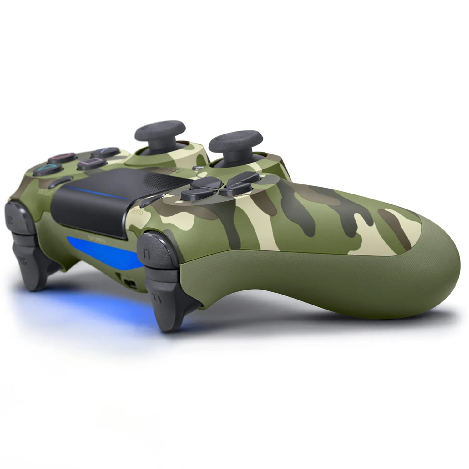 Control AAA PS4 con DualShock 4 J&R Camuflaje Verde Selva