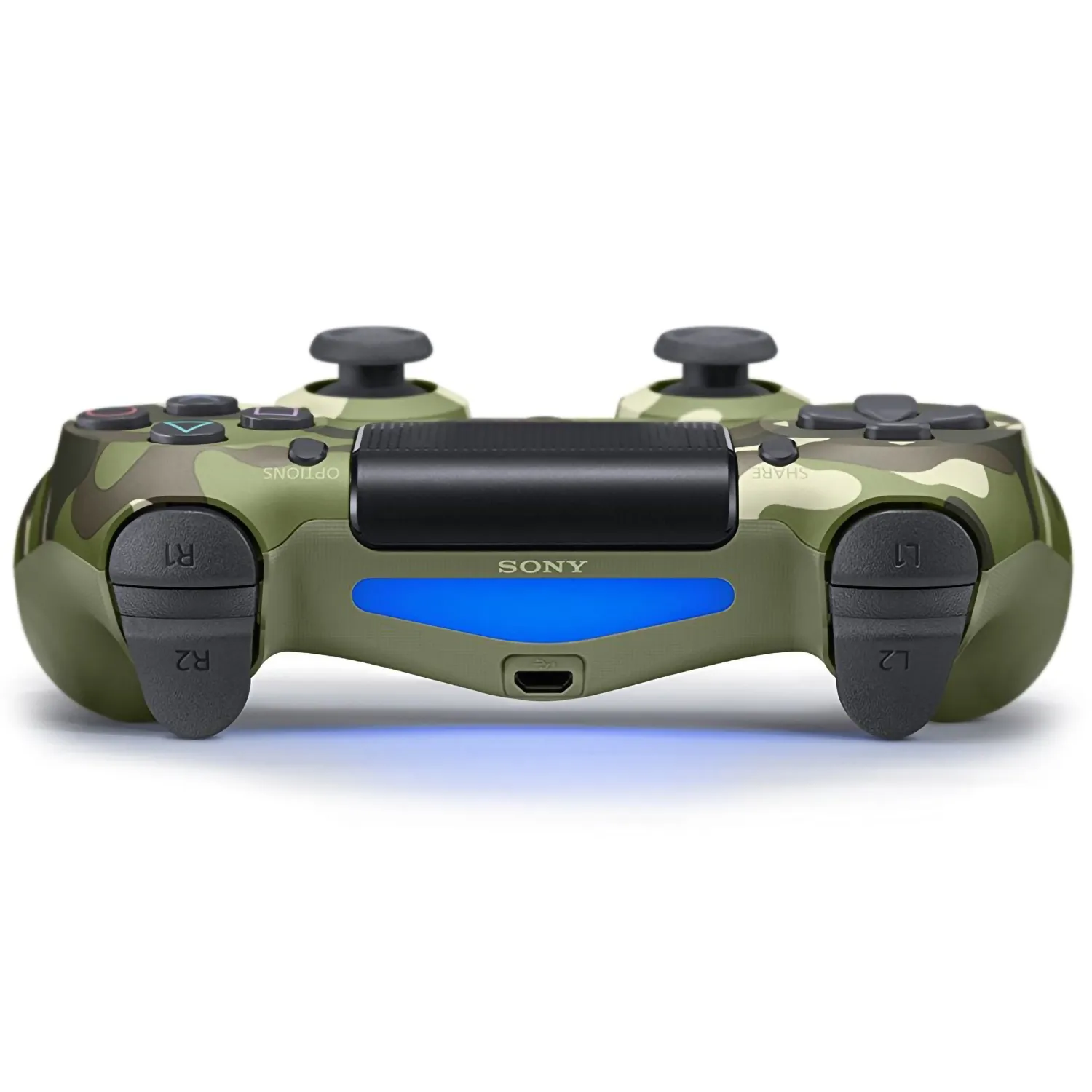 Control AAA PS4 con DualShock 4 J&R Camuflaje Verde Selva