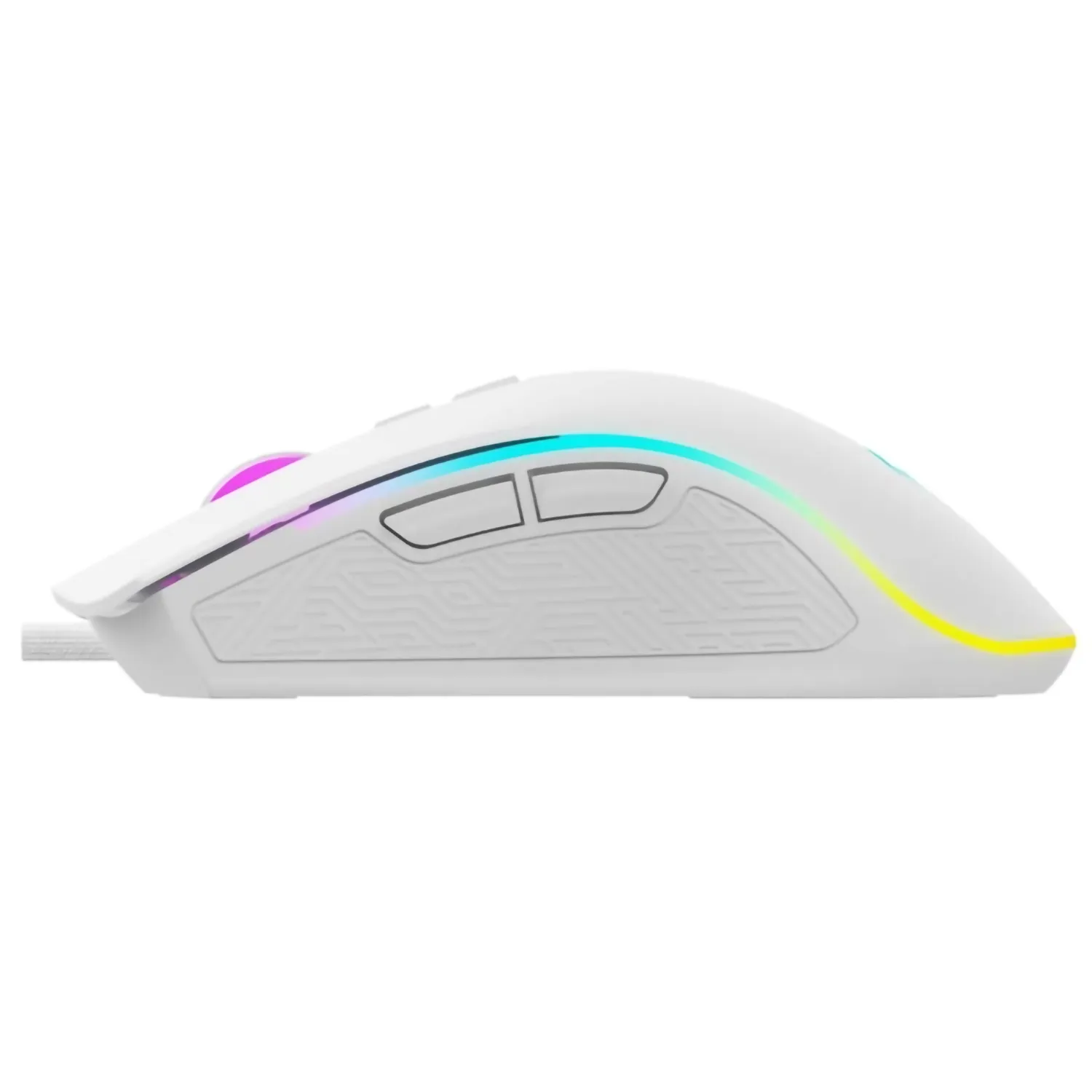 Mouse Gamer Rgb Programable Havit Ms1034 Backlit Gaming Blanco