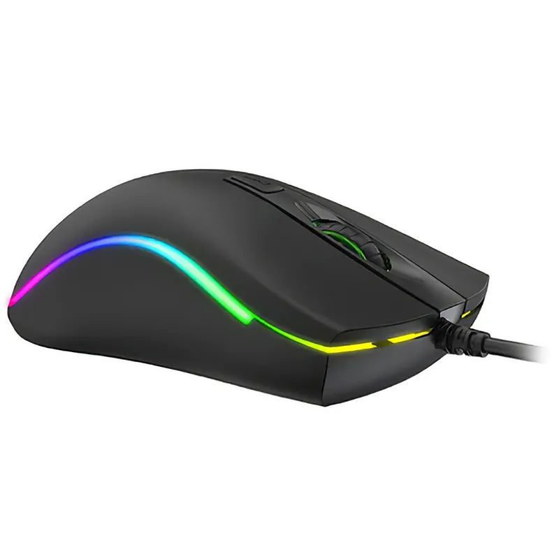 Mouse Gamer Havit Ms72 Rgb Gaming Negro