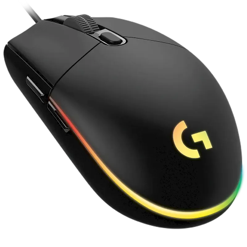 Mouse Gamer Logitech G Series G203 Negro Lightsync