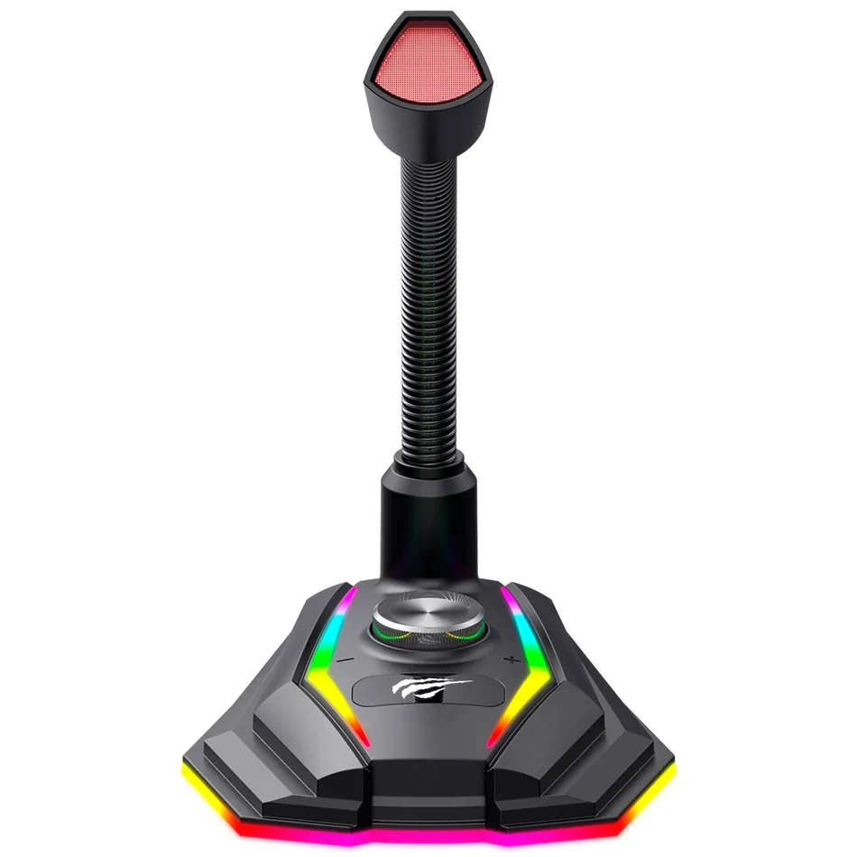 Micrófono Gamer RGB Havit Gamenote GK56B