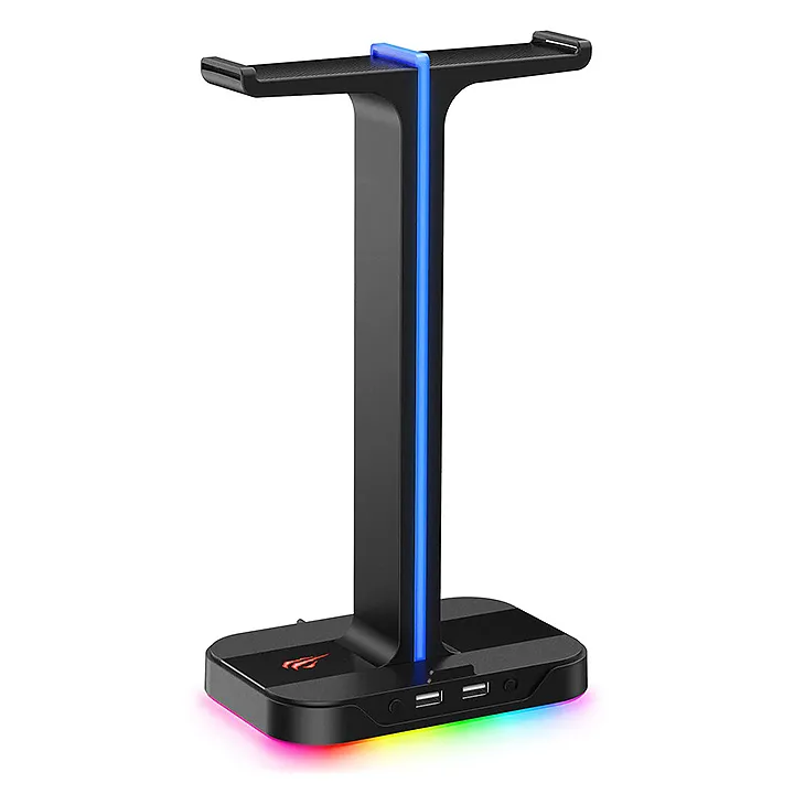 Soporte Dual Para Diadema Gamer Rgb Havit Th650