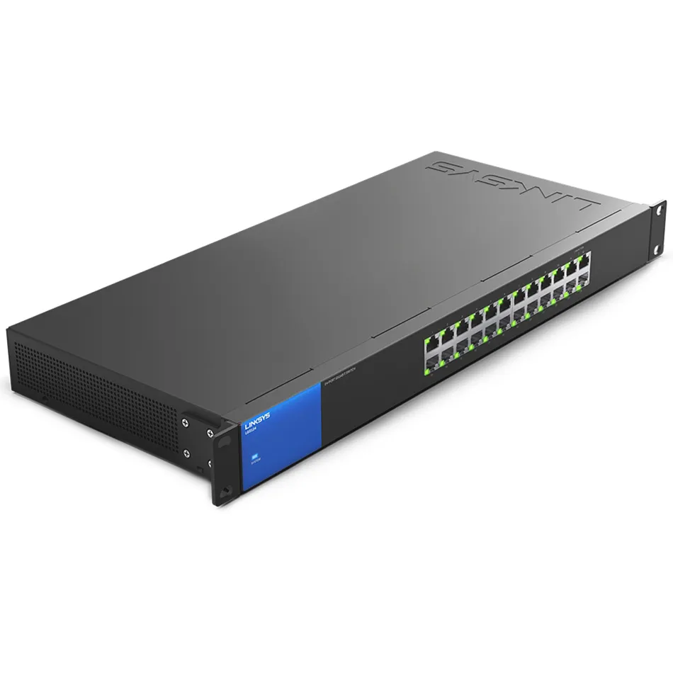 Switch de 24 Puertos 1000Mbps Rackeable Linksys LGS1024