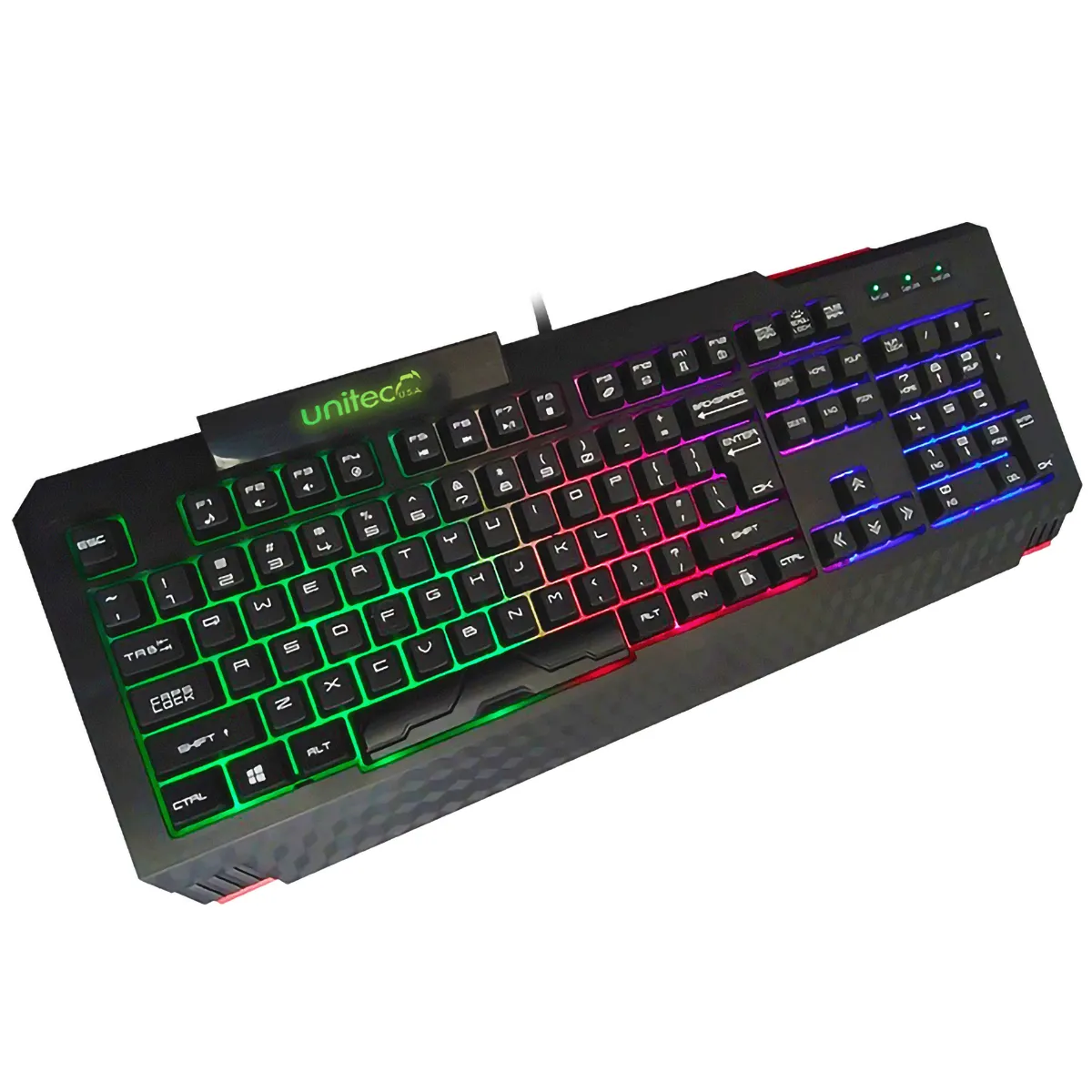 Teclado Gamer UNITEC RGB 29UTXCMBRD