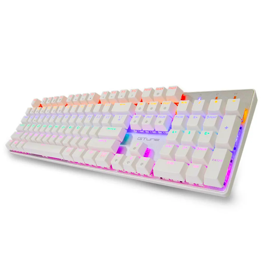 Teclado Mecánico Gamer Gtune Mkf305 Rainbow Rgb