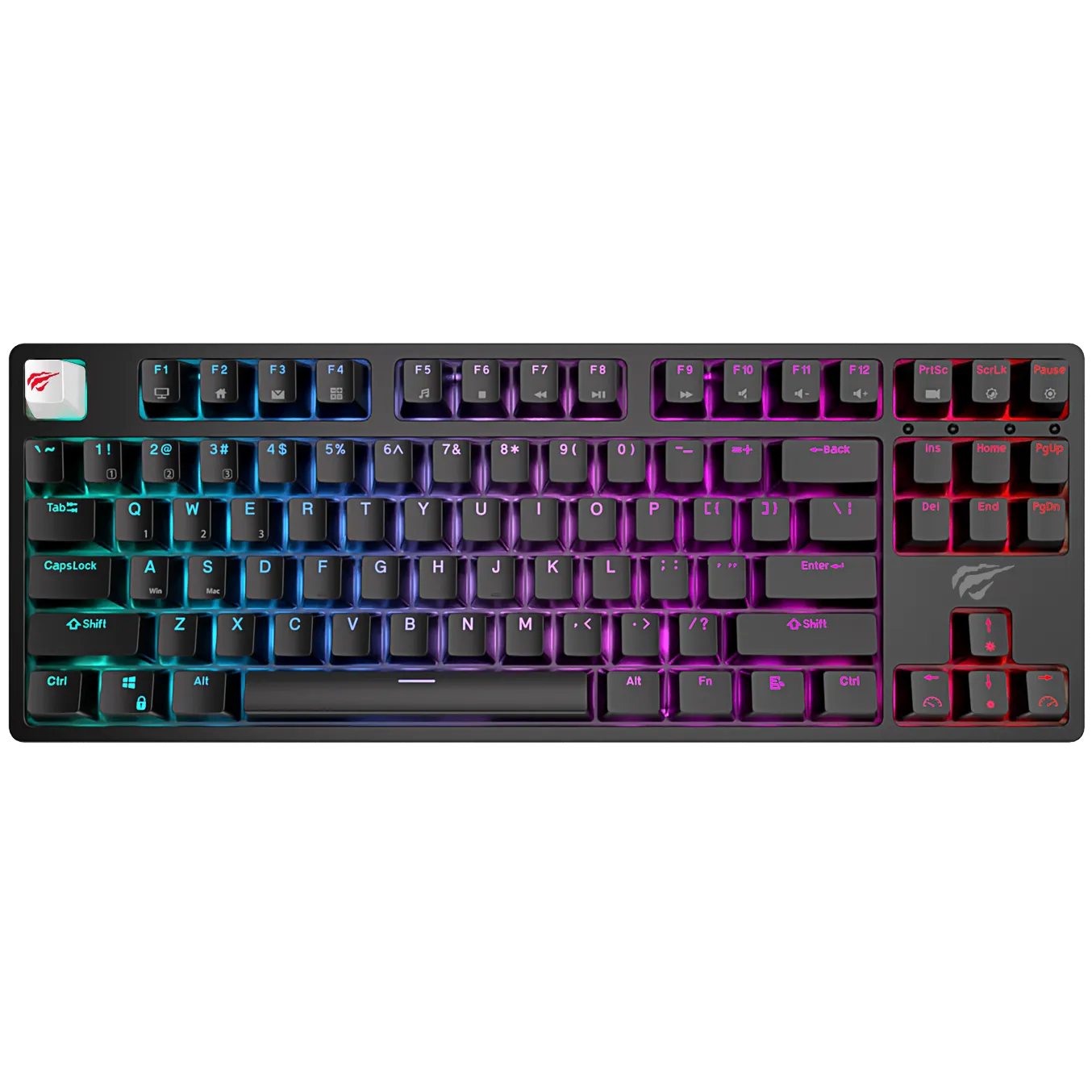 Teclado Mecánico Gamer al 75% Gamenote KB890L Retroiluminado RGB