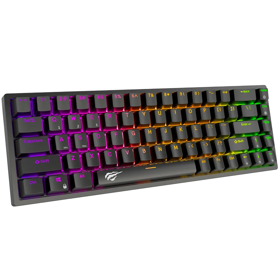 Teclado Mecánico Gamer 65% Havit Kb881L