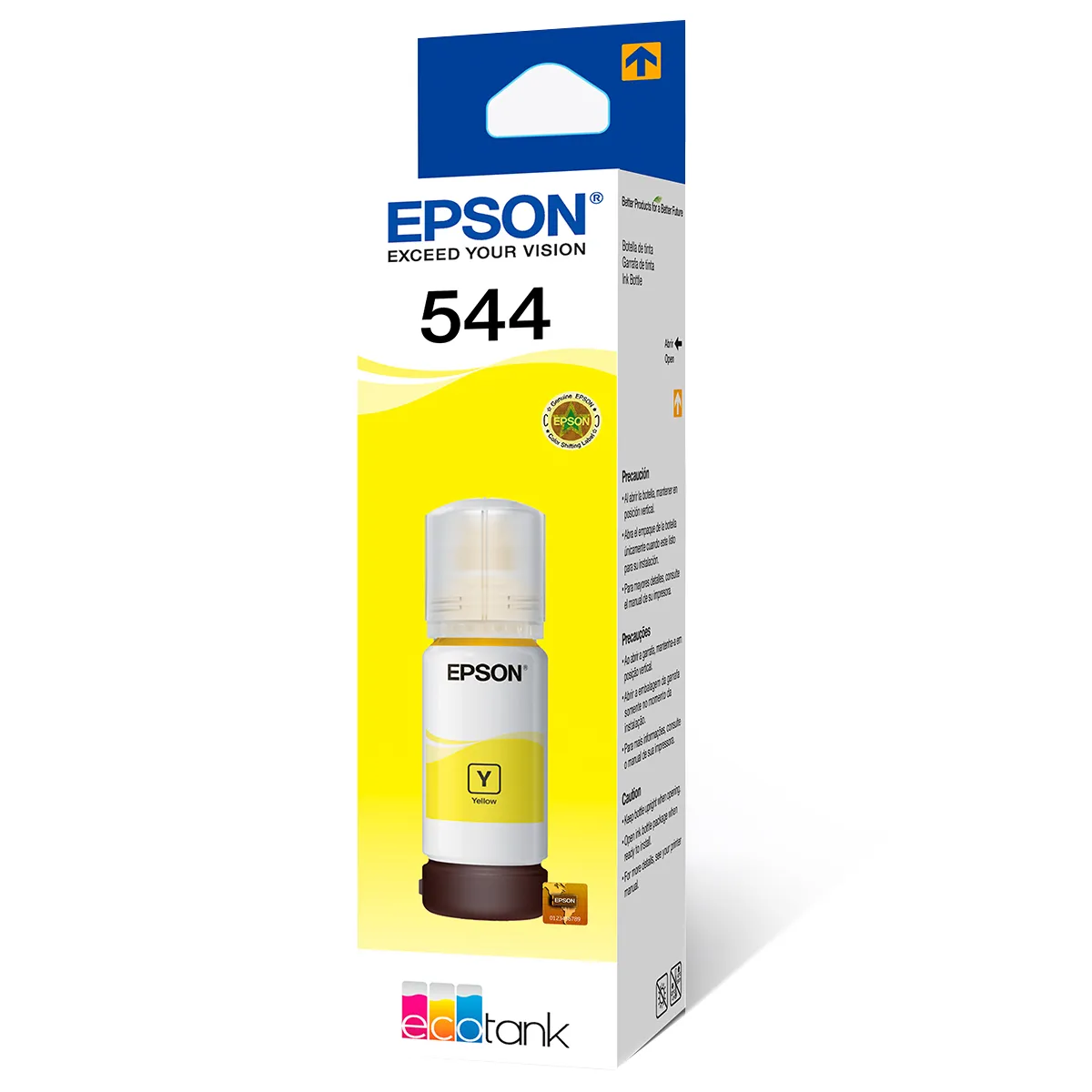 Bote de Tinta 544 Epson Original Amarilla