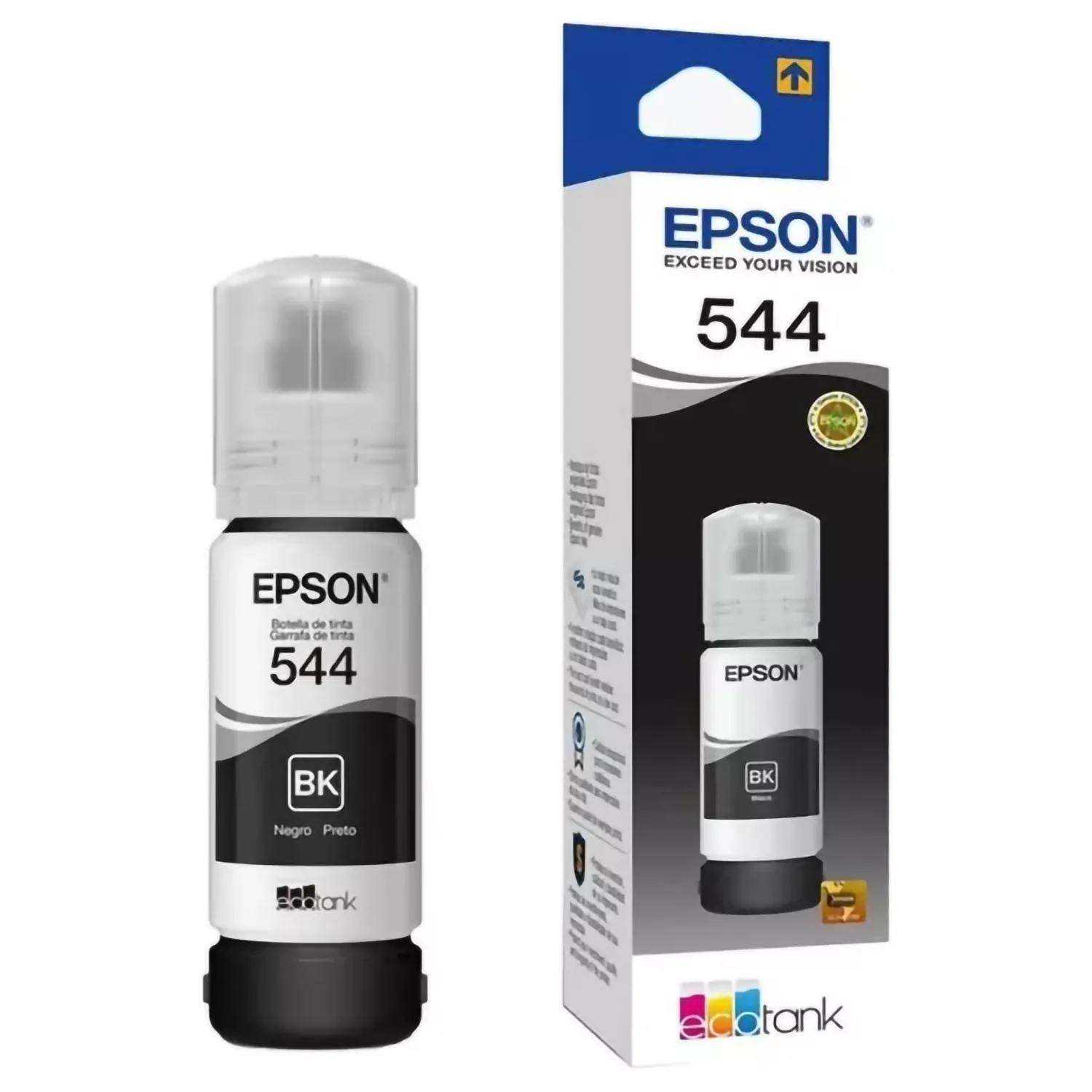 Bote de Tinta 544 Epson Original Negra