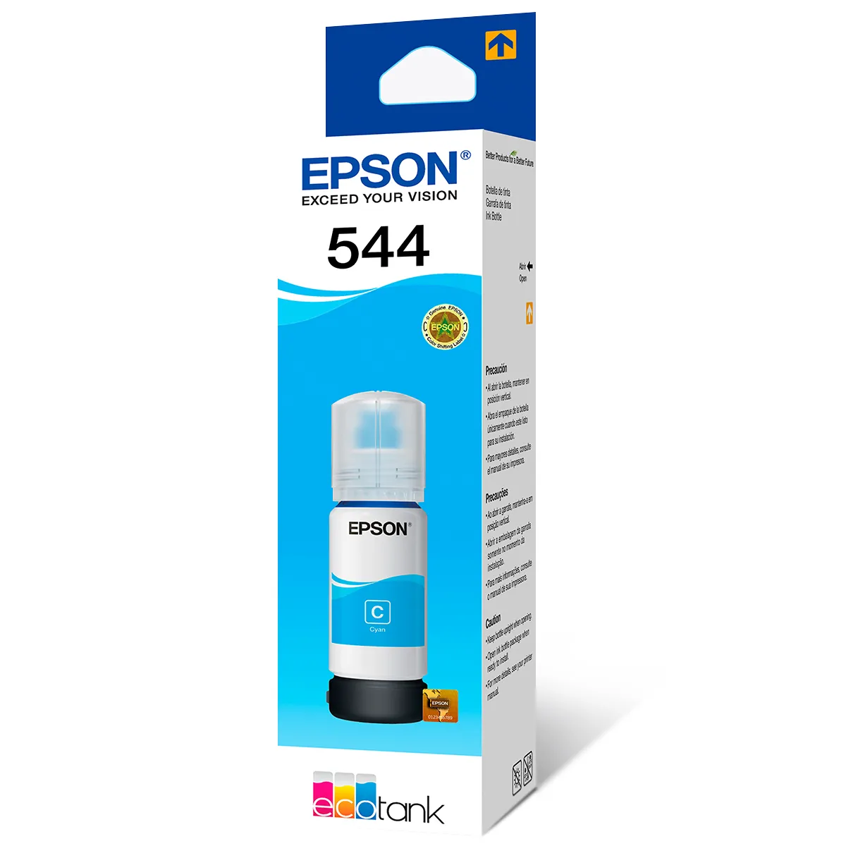 Bote de Tinta 544 Epson Original Cian