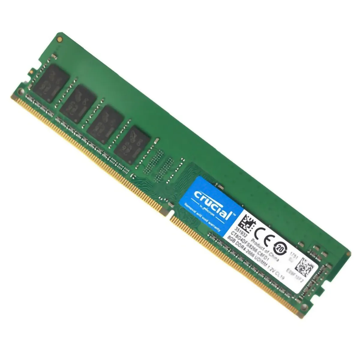 Memoria RAM DDR4 8GB 2666 Mhz Crucial Basics