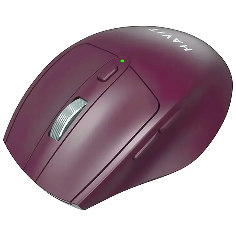 Mouse Havit MS61WB Rojo Vinotinto