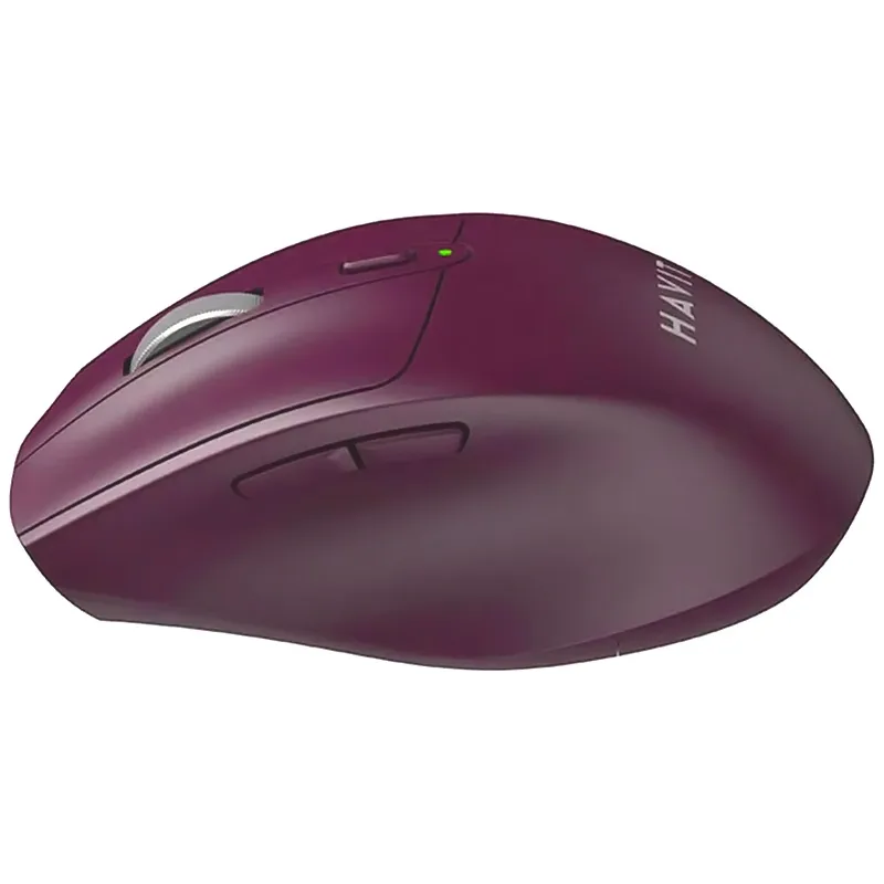 Mouse Havit MS61WB Rojo Vinotinto