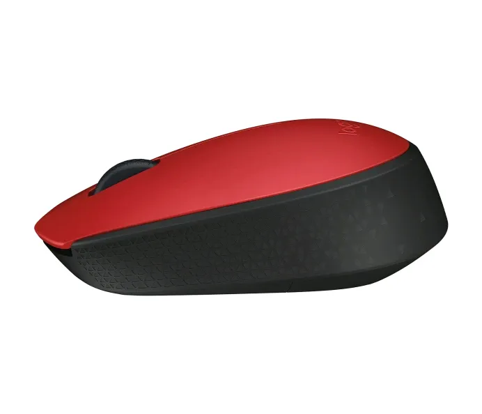 Mouse Inalámbrico Logitech M170 Rojo / 1.000dpi 2.4ghz