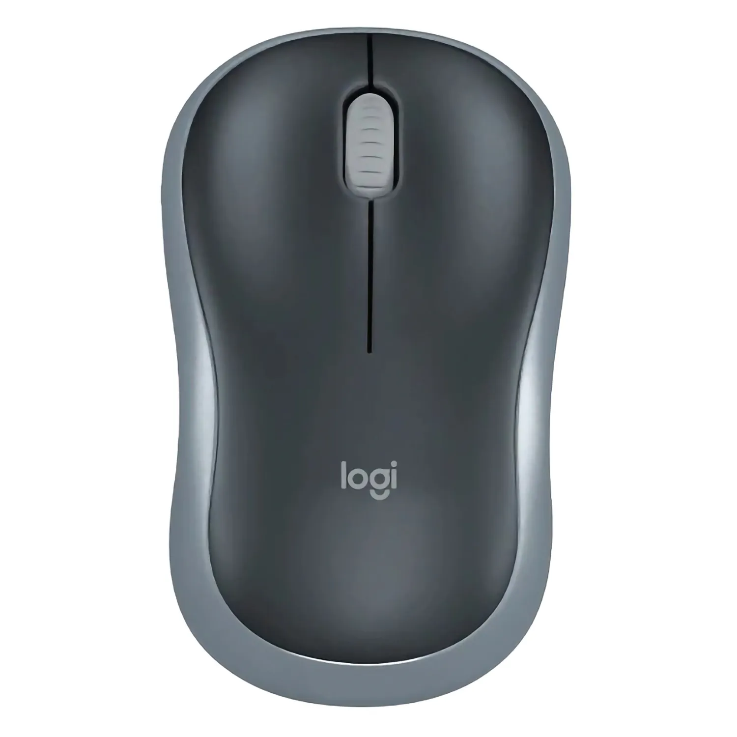 Mouse Inalámbrico Logitech M185 Gris - Negro/ 1.000dpi 2.4ghz