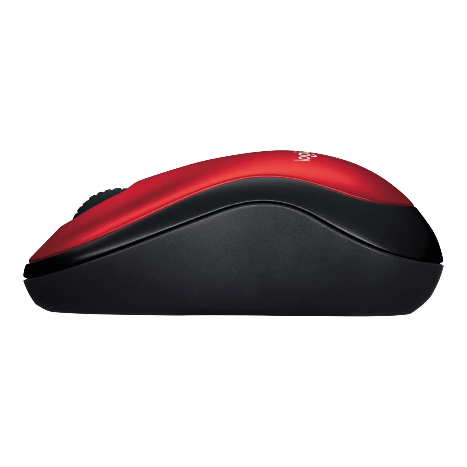 Mouse Inalámbrico Logitech M185 Rojo -Gris/ 1.000dpi 2.4ghz