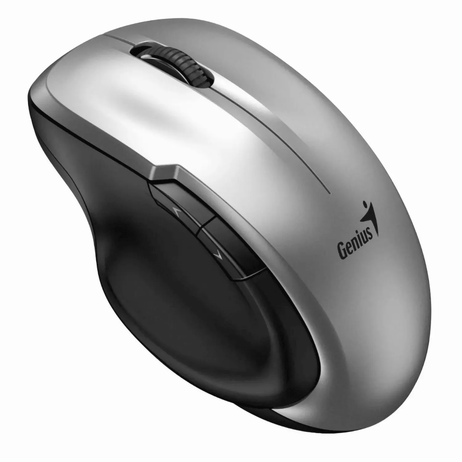 Mouse Vertical Inalámbrico Ergonómico USB-C Genius Ergo 8200S Gris