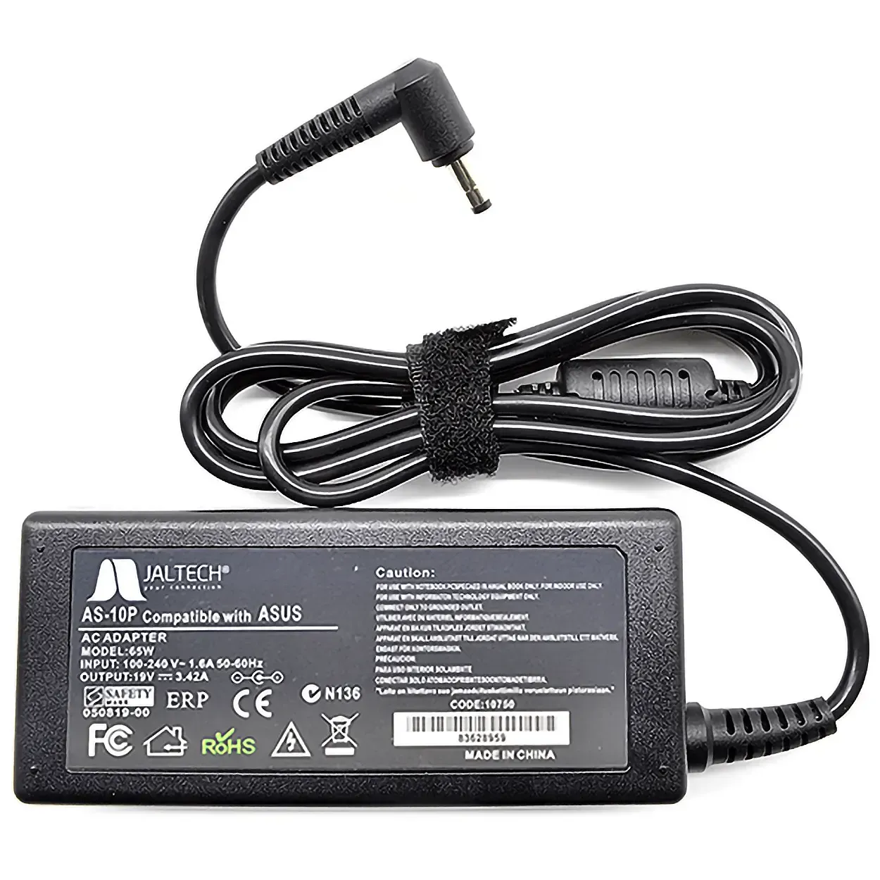 Cargador Para Asus 19v 3,42a 65w 4.0×1.35 Negra