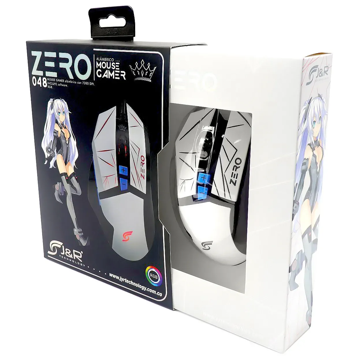 Mouse Gamer RGB Zero 048 MGJR-048 J&R