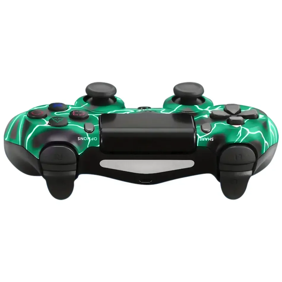 Control AAA para PS4 con DualShock 4 J&R Verde Eléctrico