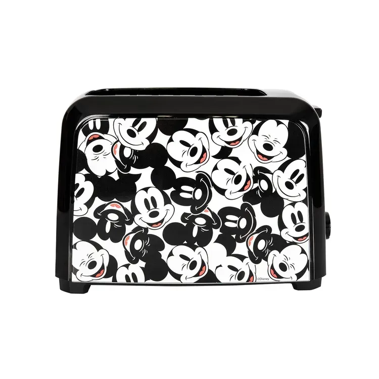 Tostadora Kalley Mickey Mouse De Disney Negro K-DMTP 