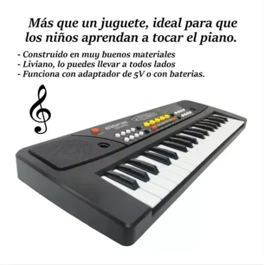 Juguete Organeta Piano Electrónico 54 Teclas TX-588 Huge 