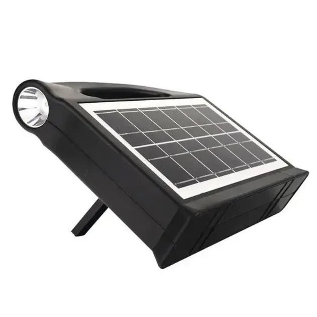 Panel Solar  Luz Led 2 Bombillos Cl-13