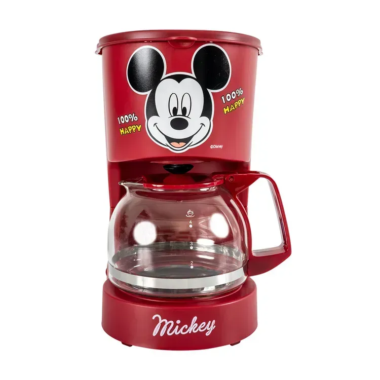 Cafetera Kalley 4 tazas Mickey Mouse De Disney K-DMCM4