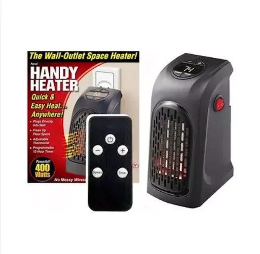 Calefactor Eléctrico Portátil Con Control Handy-Heater DB