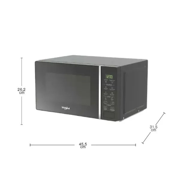 Horno Microondas WhirlPool 0.7 WM1807B Negro