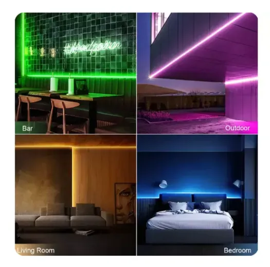 Cinta Led Neon RGB 10 Metros Wifi Alexa Huge 