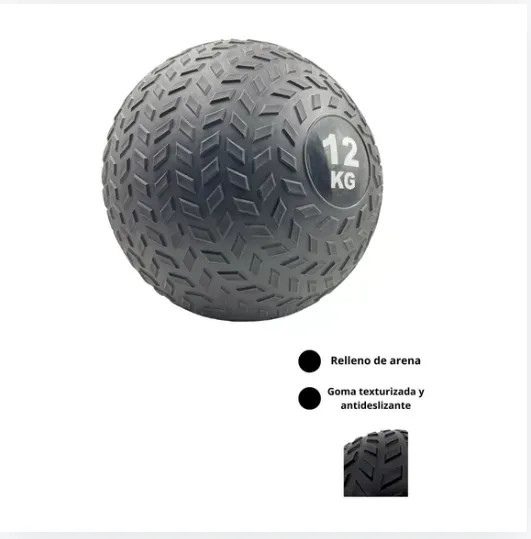  Balón Medicinal En Goma Antideslizante 12Kg SC-82328-12 Focus 