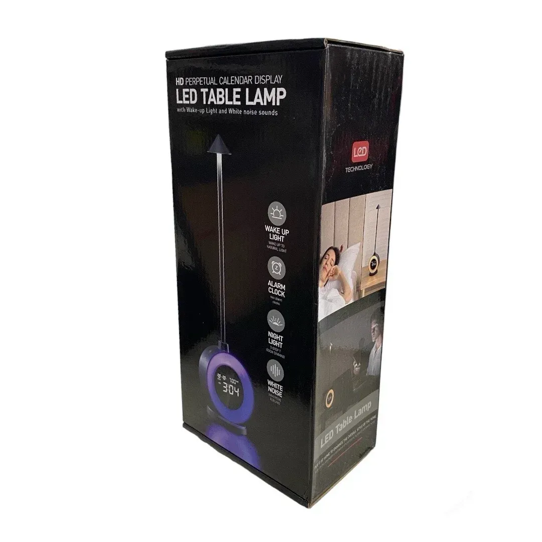 Reloj Despertador Y Lampara Led Decorativa W51