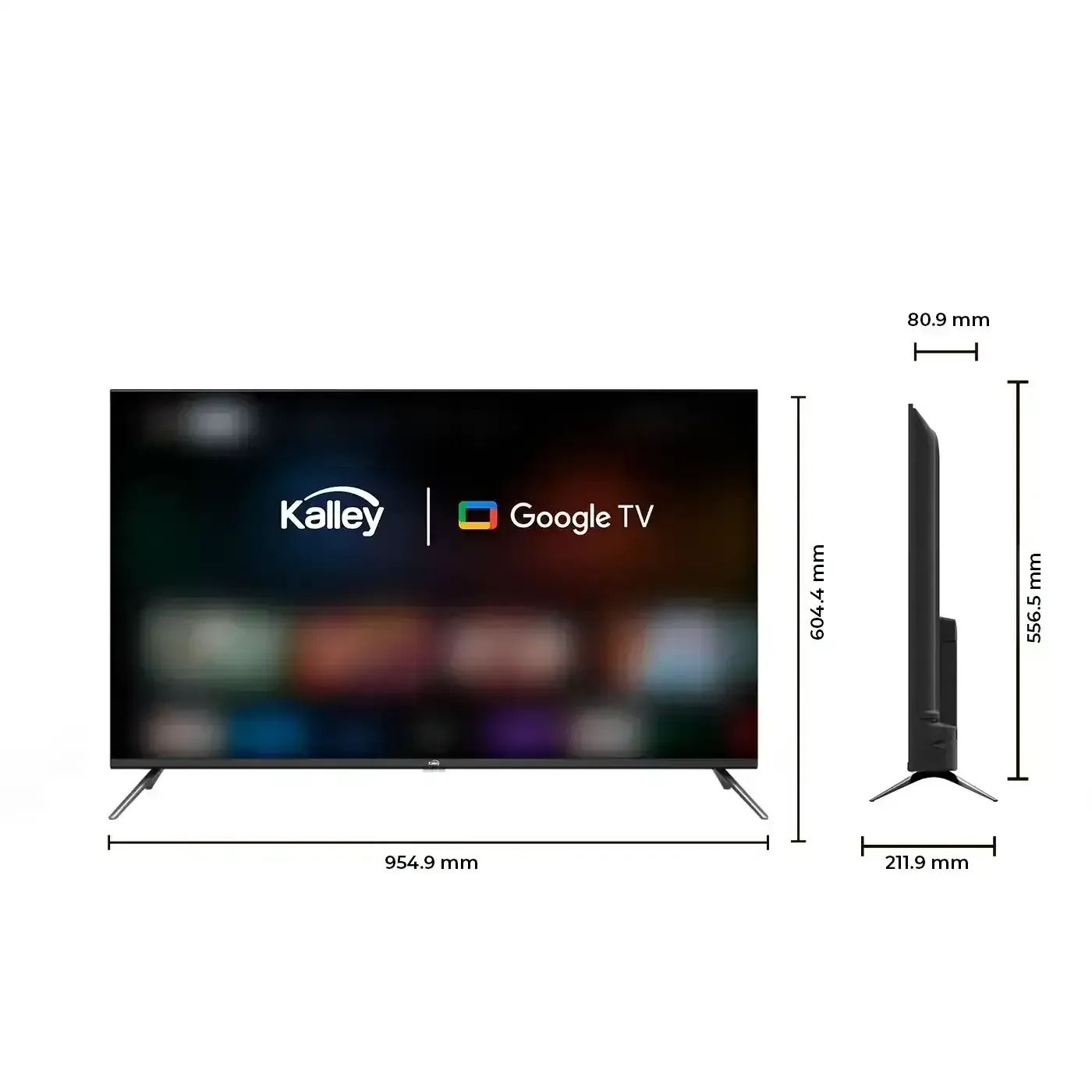 Televisor Kalley 43"Pulgadas K-Gtv 43Fhd Led Smart Tv Google