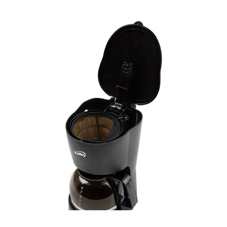 Cafetera Kalley 4 Tazas Negro K-MCM4N 