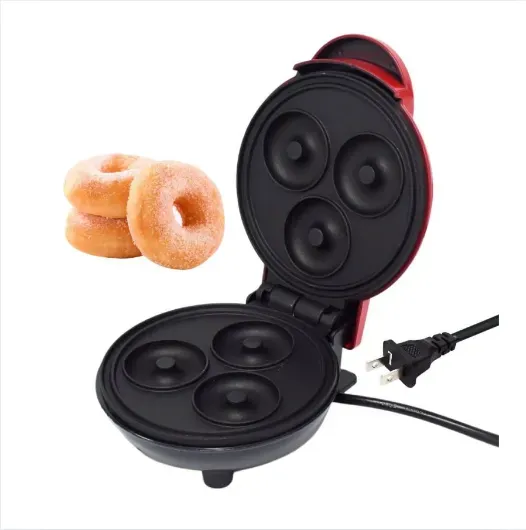 Mini Máquina De Donas 3 Puestos WP-MK004 DB