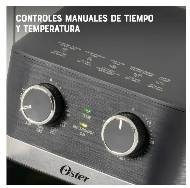 Freidora De Aire Manual 4L Oster CKSTAF401MDF