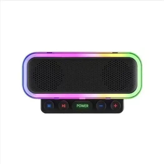 Parlante Altavoz Rgb Inalámbrico Con Botones Z6 Huge 