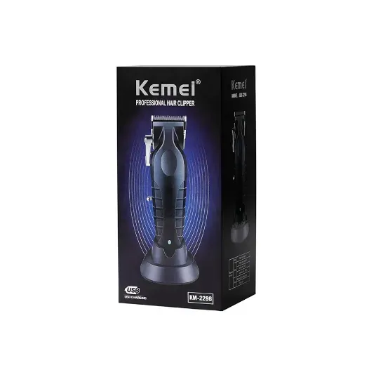 Maquina Cortadora Inalámbrica Kemei Clipper KM-2296 DB 