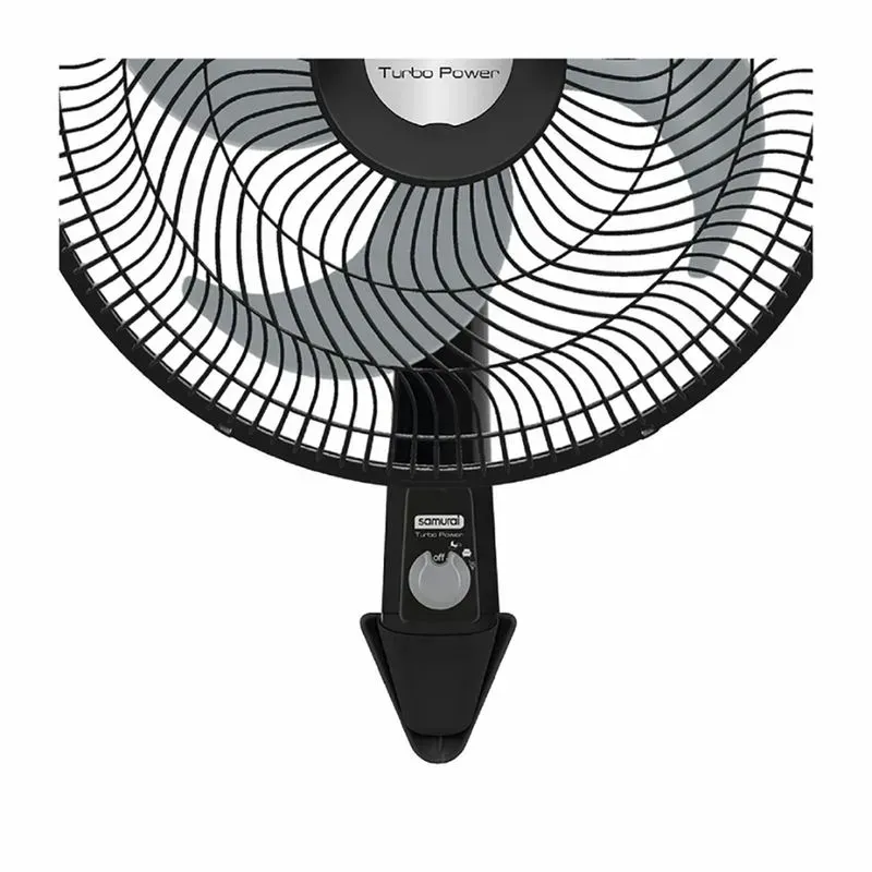 Ventilador Samurai Turbo Power Pared 18 Pulgadas Negro 