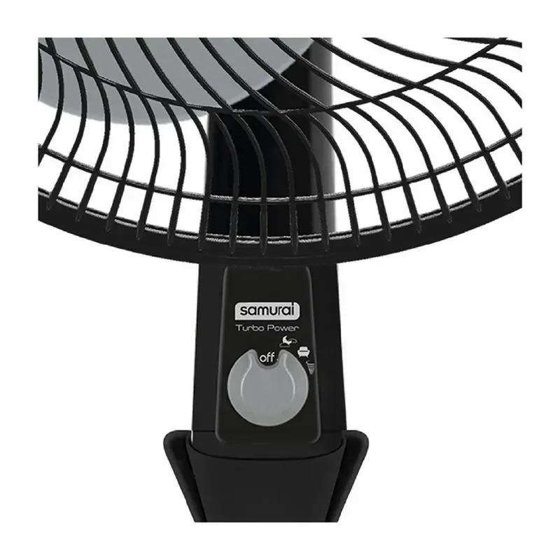 Ventilador Samurai Turbo Power Pared 18 Pulgadas Negro 