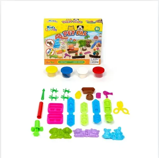 Juguete Set De Plastilina Jardin Mascotas 11745 FullGan 