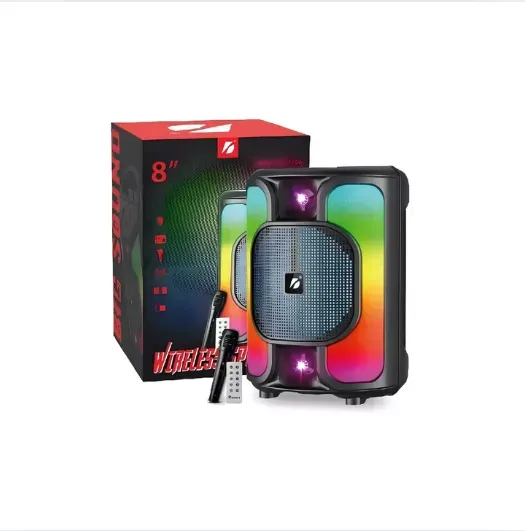 Parlante RGB 8" Pulgadas KTS-1766 DB 