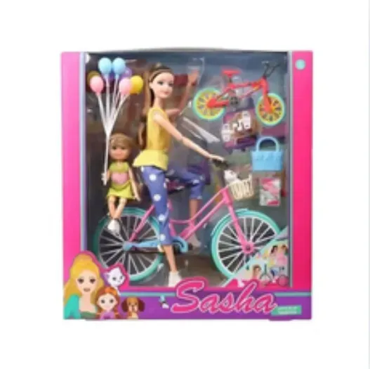 Muñeca Con Bicicleta Para Niña 51808 FullGan 