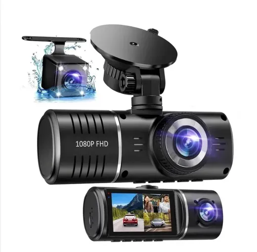 Camara Para Carro 3En1 Full HD G-Sensor Huge 