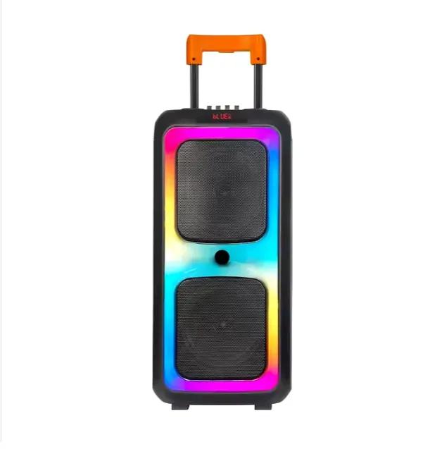 Parlante Con Ruedas RGB 8'2 Pulgadas NDR-1097 DB 