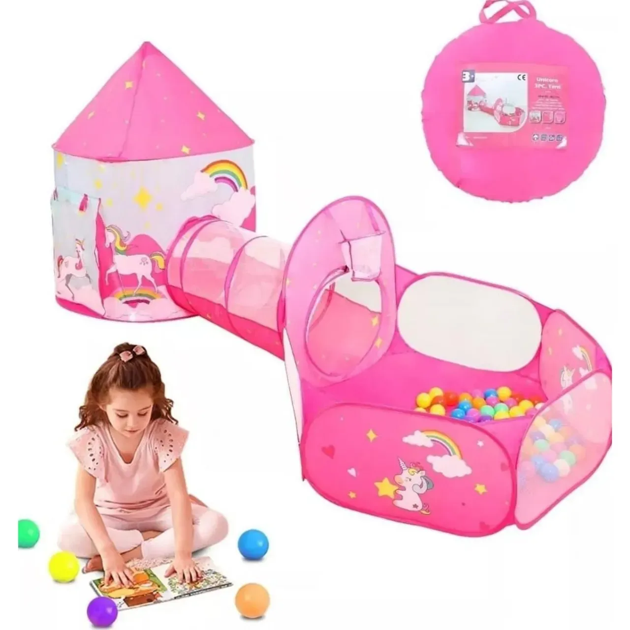 Carpa Tunel Unicornio  FG23-1