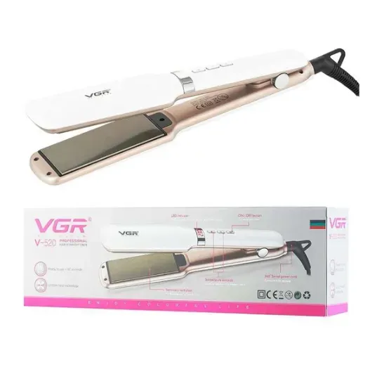 Plancha Para Cabello Profesional VGR V-520 DB 